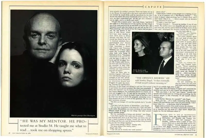 truman capote kate harrington