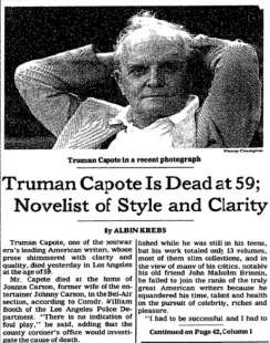 truman capote morte 1