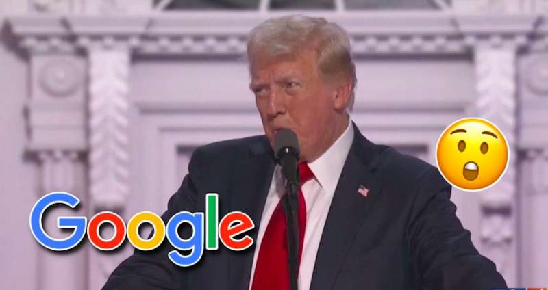 trump google