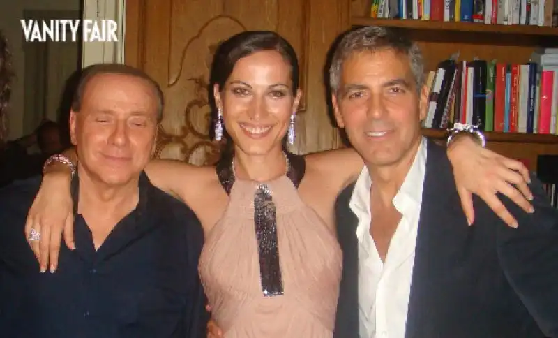 BERLUSCONI SABINA BEGAN GEORGE CLOONEY