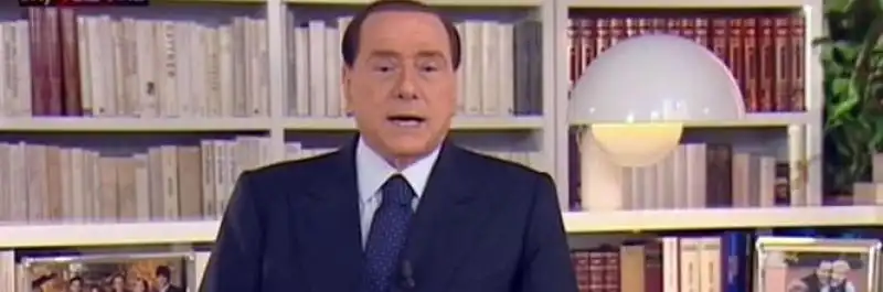 berlusconi videomessaggio 