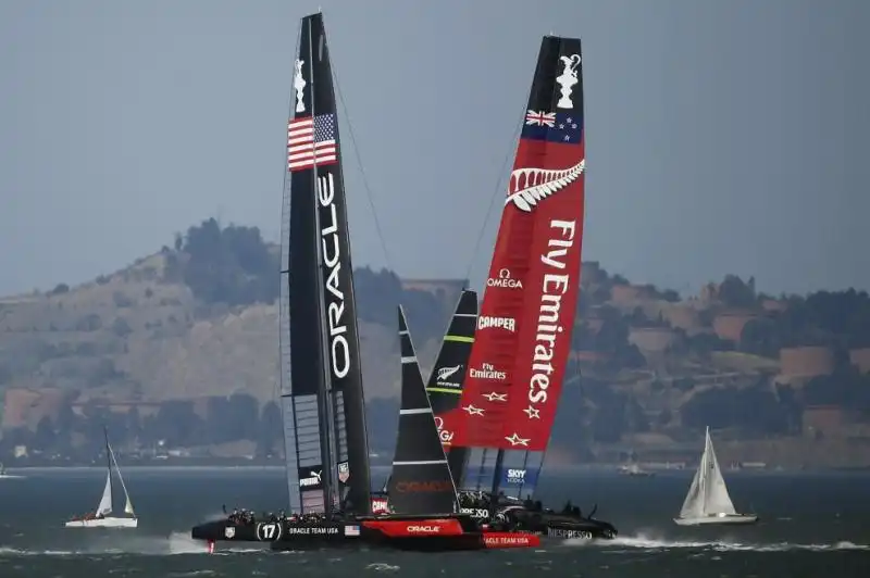 americas cup oracle vs new zealand 