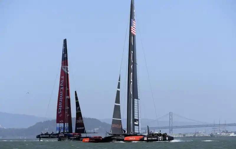 americas cup oracle vs new zealand 