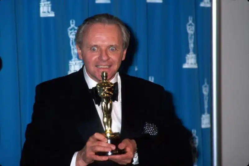 ANTHONY HOPKINS PREMIO OSCAR PER IL SILENZIO DEGLI INNOCENTI 