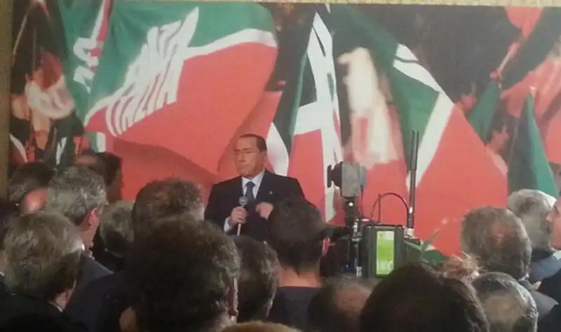 BERLUSCONI NUOVA SEDE FORZA ITALIA A SAN LORENZO IN LUCINA