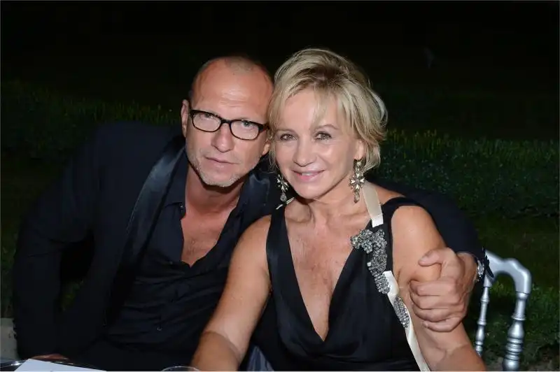 Biagio Antonacci e Alberta Ferretti PARTY VANITY FAIR 