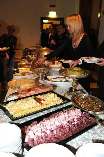 Buffet per gli ospiti 