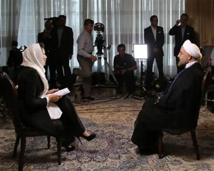 ANN CURRY DI NBC INTERVISTA IL PRESIDENTE ROHANI 