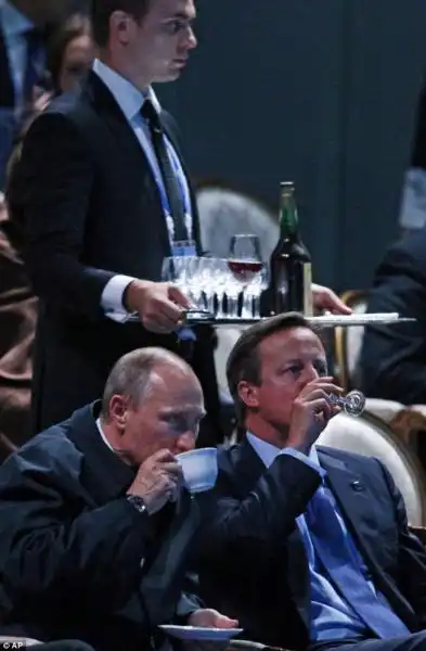 DAVID CAMERON E VLADIMIR PUTIN AL G VENTI 