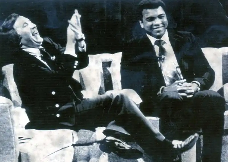 DAVID FROST CON MOHAMMED ALI CASSIUS CLAY 