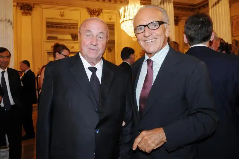 ERNESTO GISMONDI E FRANCESCO MICHELI INAUGURAZIONE MITO ALLA SCALA FOTO FRANCO CORTELLINO 