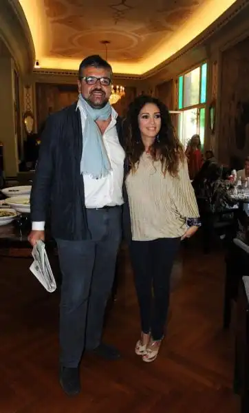 Ettore Colombo con Fanny Cadeo 