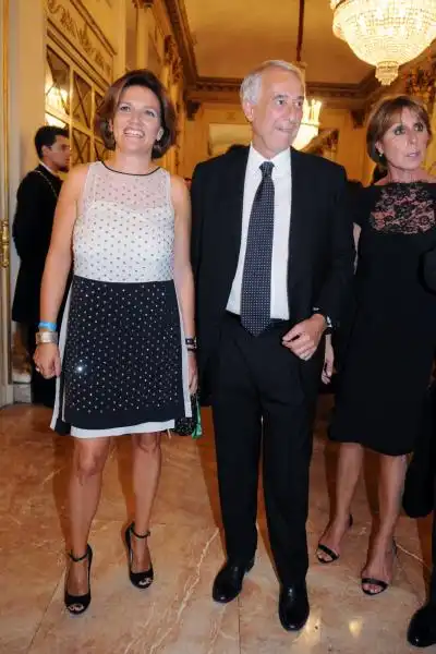 FRANCESCA COLOMBO GIULIANO PISAPIA CINZIA SASSO INAUGURAZIONE MITO ALLA SCALA FOTO FRANCO CORTELLINO 