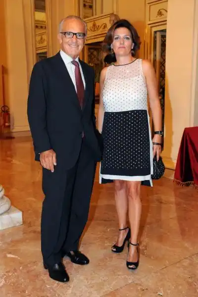 FRANCESCO MICHELI FRANCESCA COLOMBO INAUGURAZIONE MITO ALLA SCALA FOTO FRANCO CORTELLINO 