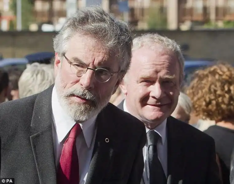 gerry adams e martin mcGuinness 