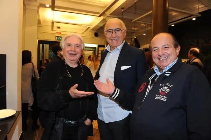 Gino Landi Pippo Baudo e Giancarlo Magalli 