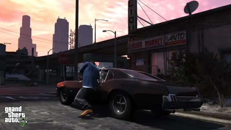 GTAV GRAND THEFT AUTO CINQUE 