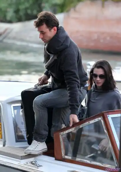 james deen e stoya arrivano a venezia 