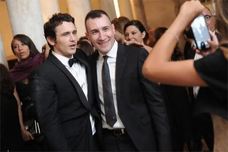 James Franco e Andrea Annaratone PARTY VANITY FAIR 