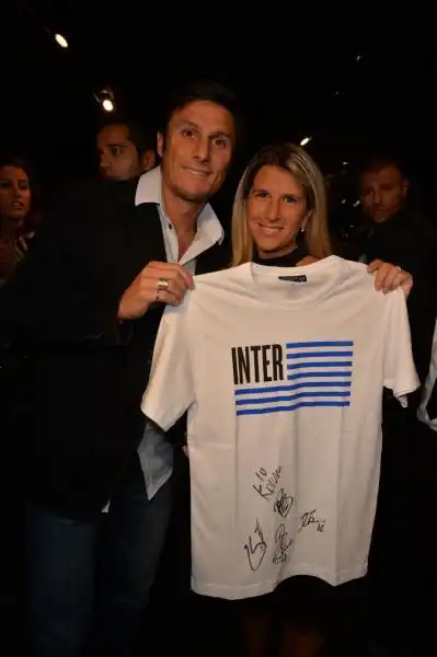 JAVIER ZANETTI E MOGLIE 