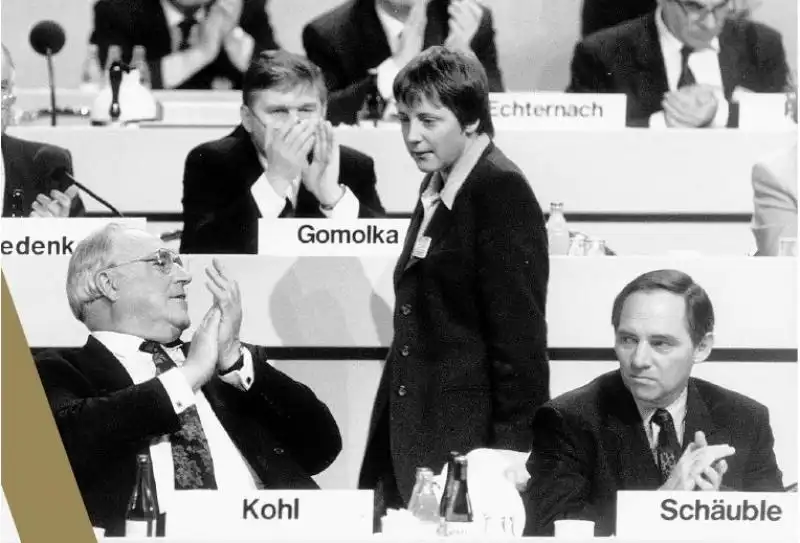 merkel e kohl 