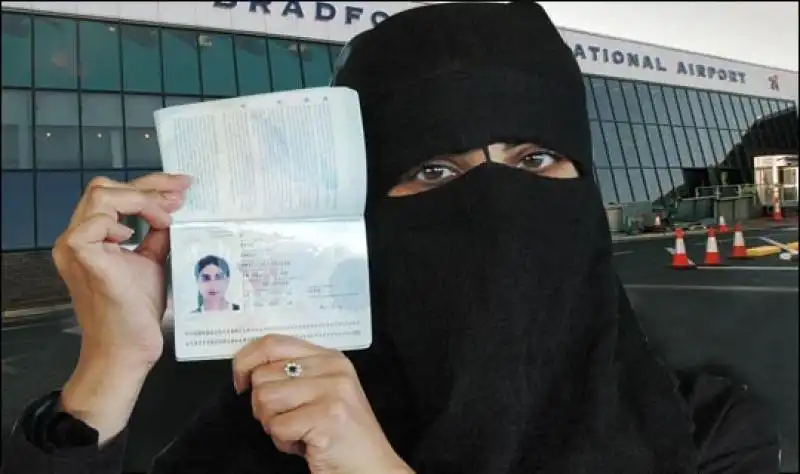 niqab airport security check 