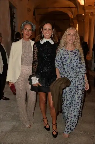 Paola Ventimiglia Sciascia Gambaccini e Franca Sozzani PARTY VANITY FAIR 