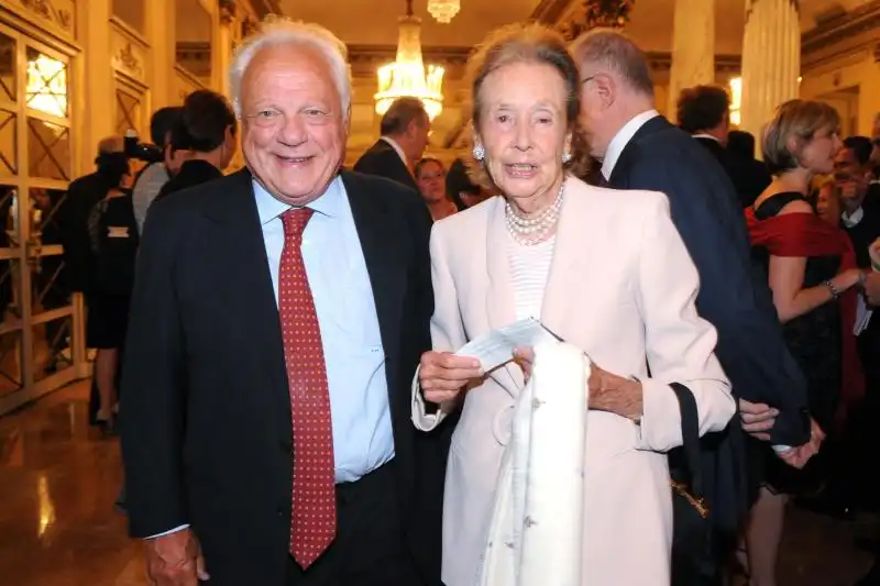 PIERGAETANO MARCHETTI GIULIA MARIA CRESPI INAUGURAZIONE MITO ALLA SCALA FOTO FRANCO CORTELLINO 