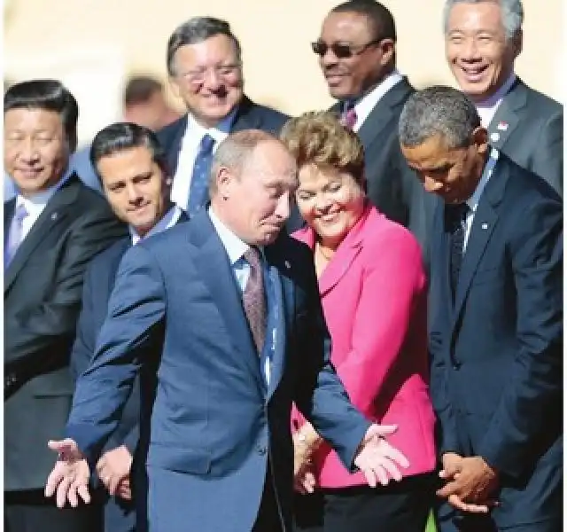 G20- PUTIN, OBAMA, DILMA 