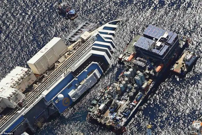 IL RIBALTAMENTO DELLA COSTA CONCORDIA 