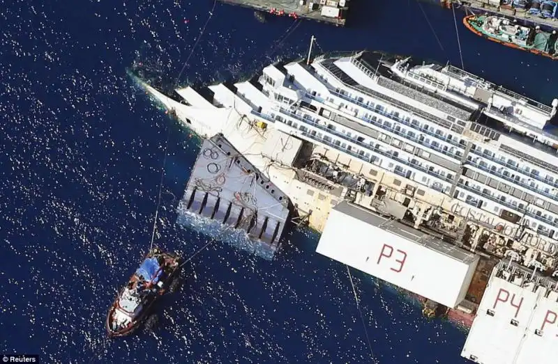 IL RIBALTAMENTO DELLA COSTA CONCORDIA 