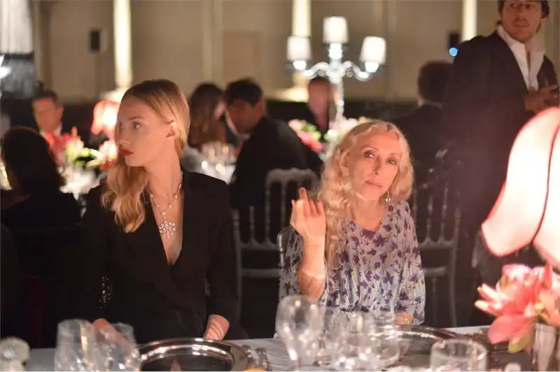 Eva Riccobono e Franca Sozzani PARTY VANITY FAIR 