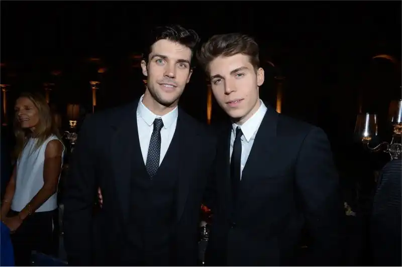 Roberto Bolle e Nolan Gerard Funk PARTY VANITY FAIR 