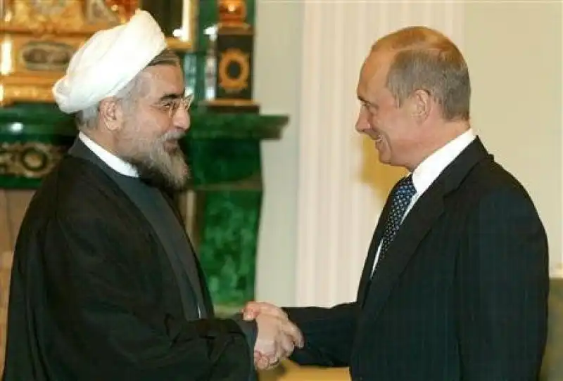 Rouhani E Putin 