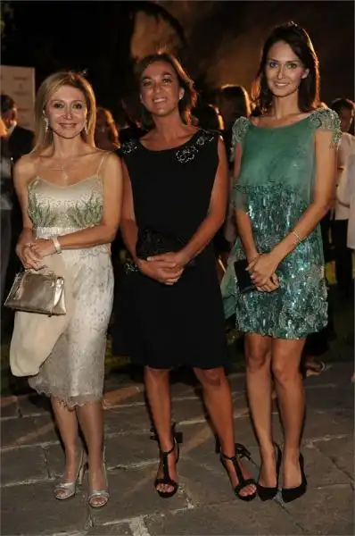 Silvia Damiani Grassi Daria Bignardi e Anna Safroncik PARTY VANITY FAIR 