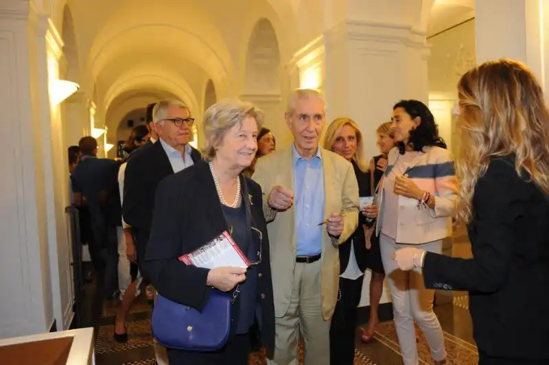 Stefano Rodota con la moglie 