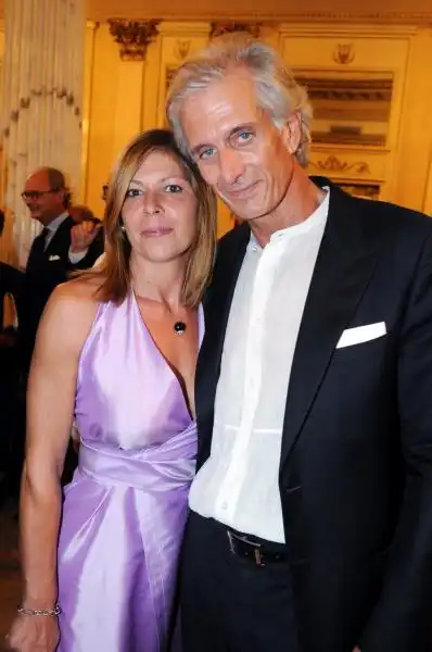 VERONICA E MASSIMILIANO FINAZZER FLORY INAUGURAZIONE MITO ALLA SCALA FOTO FRANCO CORTELLINO 