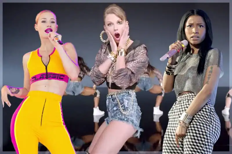 azalea, swift, minaj