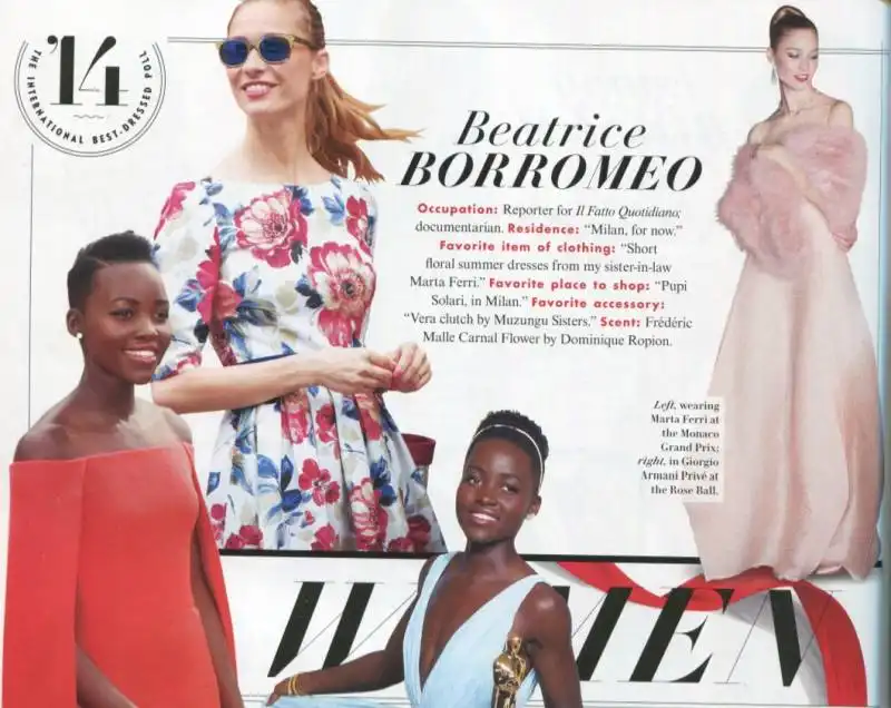 BEATRICE BORROMEO DA VANITY FAIR USA