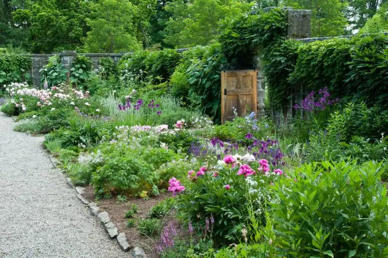 beatrix farrand garden at bellefield, hyde park, new york