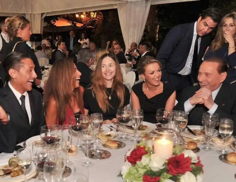 BERLUSCONI - FRANCESCA PASCALE - NOEMI LETIZIA - VITTORIO ROMANO