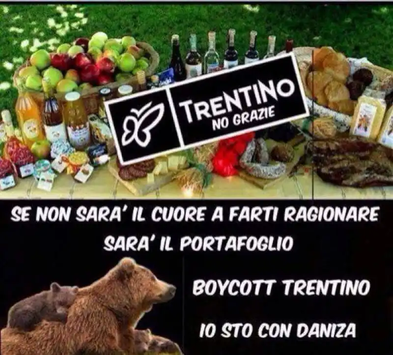 boicotta il trentino per salvare daniza