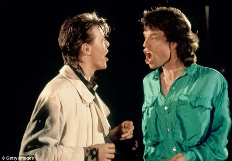 bowie e mick jagger