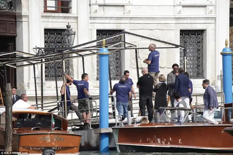 clooney matrimonio a venezia 23