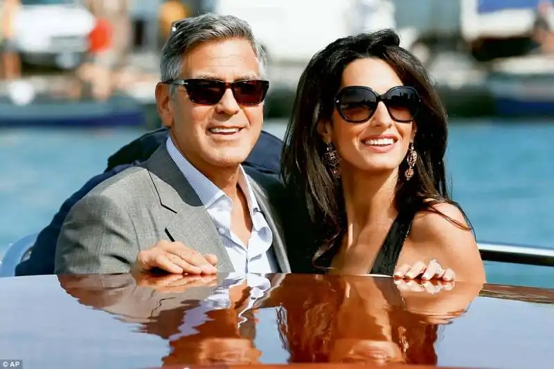 clooney matrimonio a venezia 49