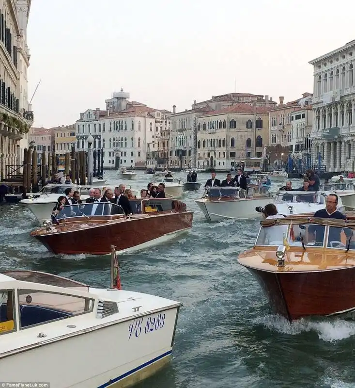 clooney matrimonio a venezia 51