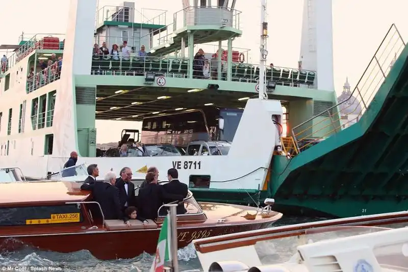 clooney matrimonio a venezia 54