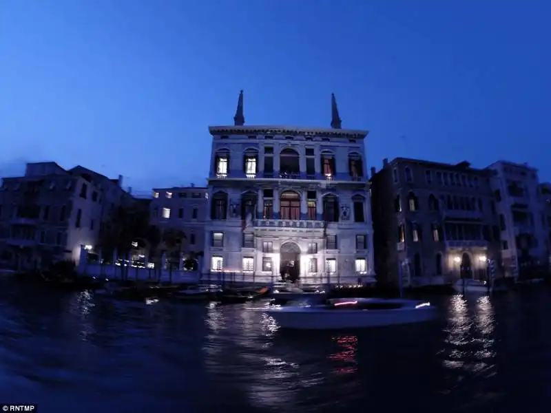 clooney matrimonio a venezia 57