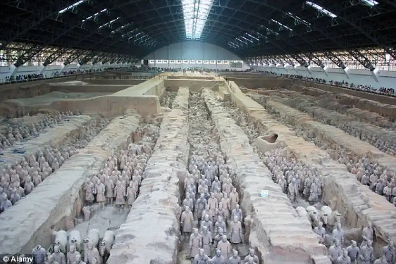 esercito di terracotta in cina