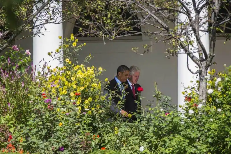 foto time 22 settembre  2014   obama e bill clinton  3